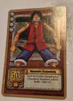 One Piece Karte HOLO SB-C22 Ruffy Werdender Piratenkonig - Image 1