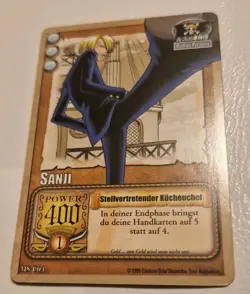 One Piece Karte MS-C04 Sanji Stellvertretender Kuchenchef - Image 1