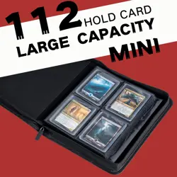 Toploader Binder, Holds 112+ Toploaders, 4 Pocket Top Loader Card Storage Cas... - Image 2