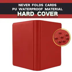 Toploader Binder, Holds 112+ Toploaders, 4 Pocket Top Loader Card Storage Cas... - Image 3