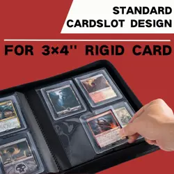 Toploader Binder, Holds 112+ Toploaders, 4 Pocket Top Loader Card Storage Cas... - Image 5