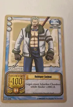 One Piece Karte LK-C25 Smoker Ruhiger Soldat - Image 1