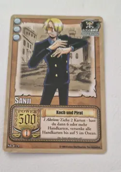 One Piece Karte SB-C24 Sanji Koch Und Pirat - Image 1