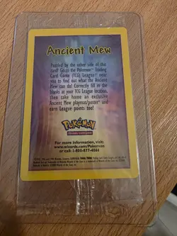 Pokemon Ancient Mew Holo TCG Card 2000 Movie Promo, Sealed - Image 1