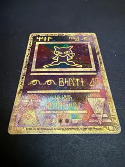 Ancient Mew Pokemon Card TCG Pokemon The Movie 2000 Promo Card Holo - Image 1
