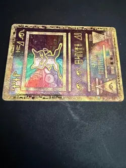 Ancient Mew Pokemon Card TCG Pokemon The Movie 2000 Promo Card Holo - Image 4