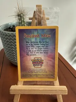 Pokemon Ancient Mew Holo TCG Card 2000 Movie Promo, Brand New, Sealed - Image 1