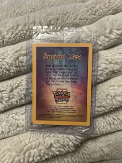 Pokemon Ancient Mew Holo TCG Card 2000 Movie Promo, Sealed Mint Condition - Image 2
