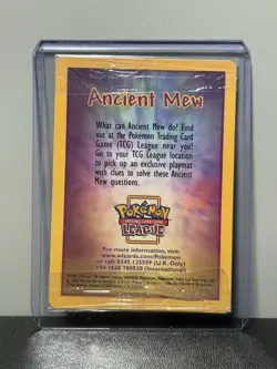 Pokemon Ancient Mew Holo TCG Card 2000 Movie Promo, Brand New, Sealed - Image 1