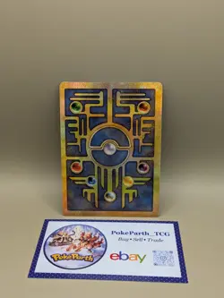Pokemon TCG Ancient Mew Gold Secret Rare Promo Holo 2000 Movie Card Double Swirl - Image 2