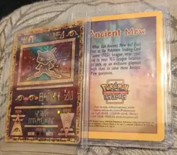 Pokemon TCG Ancient Mew Promo 2000 Holo Movie Card Mint Condition - Image 1