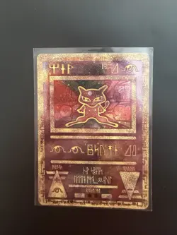 Pokemon TCG Ancient Mew 2000 Movie Promo Holo Card Near Mint Condition - Image 1