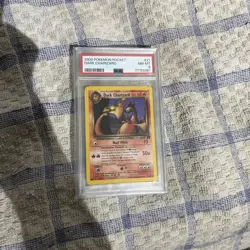 Dark Charizard 21/82 non holo - PSA 8 - Pokemon Cards WOTC Team Rocket set 2000 - Image 1