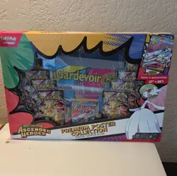 Pokemon TCG Mega Evolution—Ascended Heroes Premium Poster Mega Gardevoir ex Box - Image 1