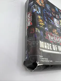 Yu-Gi-Oh! Maze of Muertos Field Center Card Box Four 7 Card Packs New Sealed - Image 2