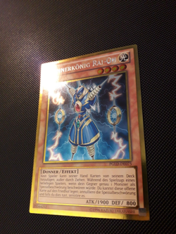 Yu-Gi-Oh! Donnerkonig Rai-Oh, PGLD-DE075, Gold Rare, 2. Auflage, Deutsch, NM - Image 2