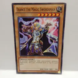 Yu-Gi-Oh! Trance The Magic Swordsman Spellcaster Card - Image 1
