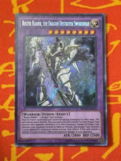 YUGIOH BUSTER BLADER, THE DRAGON DESTROYER SWORDSMAN SECRET RARE NM MP16-EN210 - Image 1