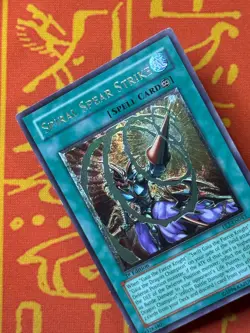 YUGIOH SPIRAL SPEAR STRIKE ULTIMATE RARE 1ST EDITION EXCELLENT FET-EN043 - Image 3