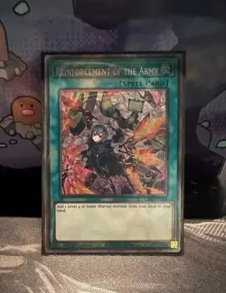Yugioh Reinforcement of the Army L26D-ENS08 Starlight NM - Image 1
