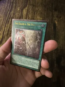 Konami Yu-Gi-Oh! The Fallen & The Virtuous Ultimate Rare Foil UP01-EN006 - Image 2