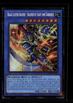 Yu-Gi-Oh! Black Luster Soldier Chaos Origins SR CORI-EN028 - Image 1