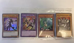 Yugioh Ultra Rare Promos Dark Magician + Elemental Hero [Sealed Lot Promos] - Image 1