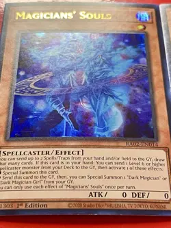 3x Magicians' Souls | RA02-EN014 | Ultra Rares | NM | 1st Edition | YuGiOh! - Image 2