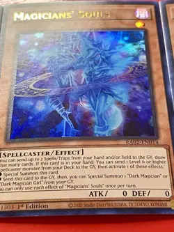 3x Magicians' Souls | RA02-EN014 | Ultra Rares | NM | 1st Edition | YuGiOh! - Image 5