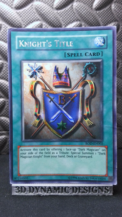 | Yugioh Knight's Title ROD-EN002 Secret Rare Reshef Of Destruction HP | - Image 1