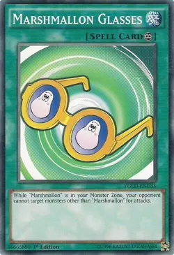 Marshmallon Glasses YGLD-ENC35 Legendary Decks Yu-Gi-Oh 1st Edition NM/M - Image 1