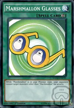 Marshmallon Glasses YGLD-ENC35 Legendary Decks Yu-Gi-Oh 1st Edition NM/M - Image 2