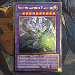 Yu-Gi-Oh! Supreme Arcanite Magician Ultimate Rare Foil 1st STBL-EN038 EN - Image 1