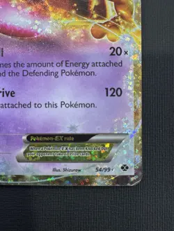 Mewtwo EX - 54/99 - Ultra Rare Holo - Celebrations - NM - Pokemon TCG Card - Image 3
