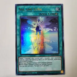 Sol and Luna - BACH-EN085 - NM - Ultra Rare - 1st ed - Yugioh - Image 1