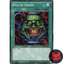 Yugioh Pot of Greed YGLD-ENB26 Common NM - Image 1