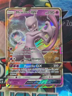 Pokemon TCG Mewtwo GX 39/73 Ultra Rare Shining Legends Special Set NM - Image 1