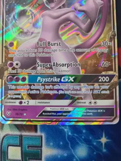 Pokemon TCG Mewtwo GX 39/73 Ultra Rare Shining Legends Special Set NM - Image 4