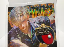 Sanji Table Tennis Emblem Relic Card OP-PQR-04 One Piece Explorer - Image 2