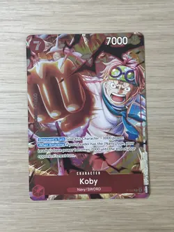 One Piece TCG CCG P-092 Koby Promo English MINT - Image 1