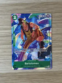P-029 Bartolomeo : Uncommon Full Art English One Piece TCG Card : PRB01 - Image 1
