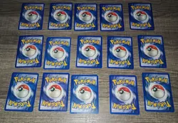 Vintage Pokemon Cards Lot 15 Cards (Supports Charity) - Image 2