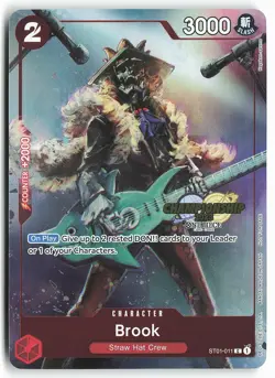 Brook ST01-011 Foil Championship 2023 Celebration Pack One Piece Card - Image 2