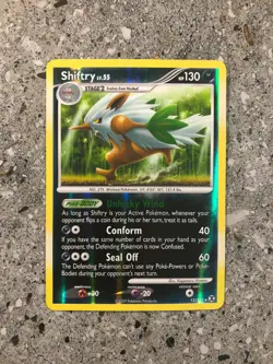 Pokemon TCG Cards Shiftry 13/111 Rising Rivals Reverse Holo Rare - Image 1