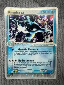 Kingdra ex 92/97 Ultra Rare EX Dragon 2003 Pokemon Card Stage 2 Holo Vintage MP - Image 1