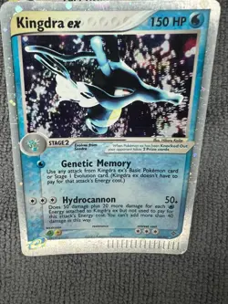 Kingdra ex 92/97 Ultra Rare EX Dragon 2003 Pokemon Card Stage 2 Holo Vintage MP - Image 3