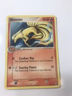 NINETALES 38/106 NON-HOLO EX EMERALD SET COLLECTION POKEMON CARD - Image 1