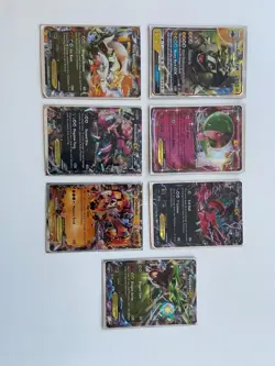 pokemon cards ex cards. 7 cards total. - Image 1