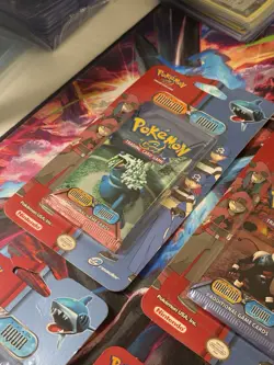 Pokemon Team Magma Vs Team Aqua Blister Booster Pack Art Set OPEN/EMPTY No Cards - Image 5