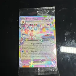 SEALED Sylveon ex 041/131 Prismatic Evolutions Stamped Promo Holo Pokemon Card - Image 1